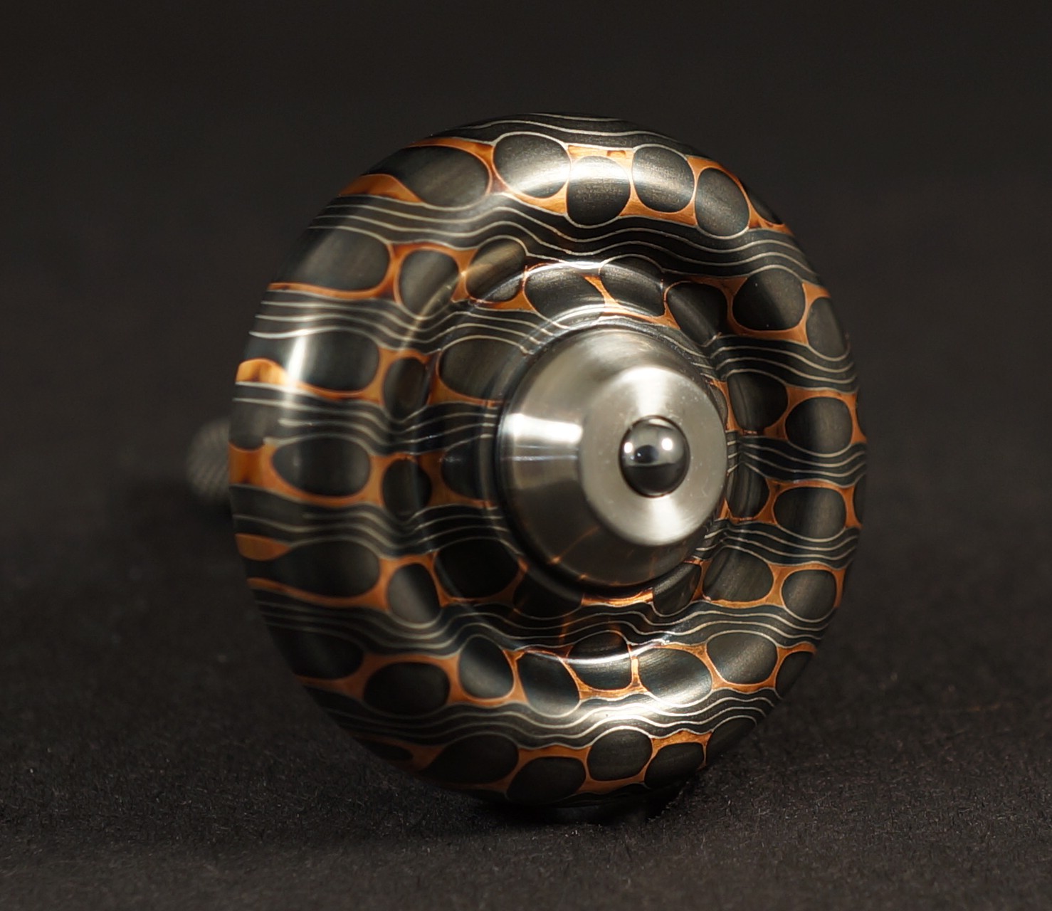 #2001	1.09"	VF Cu Reptillian, Lime TurboGlow, Fatcarbon Cu CF & Titanium  picture 4