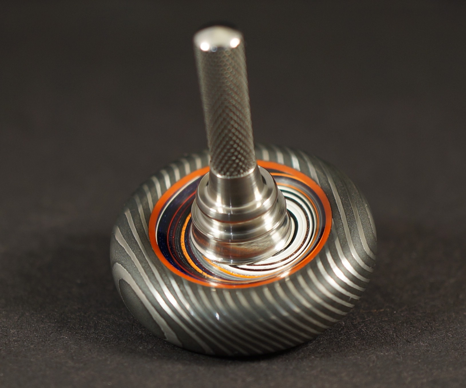 #2015	1.09"	Nichols Twist, Fordite, Orange TurboGlow & Titanium picture 2